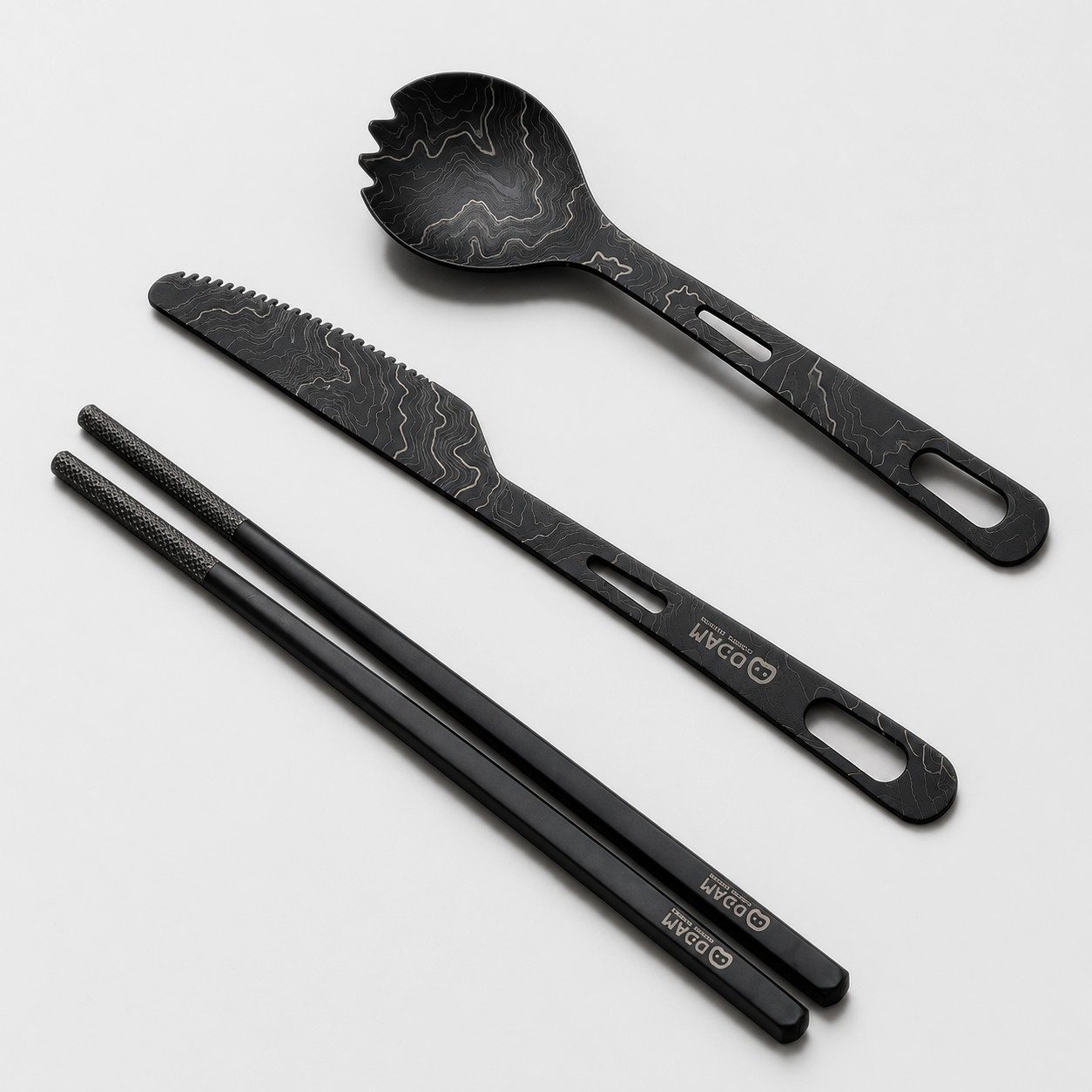 Black Titanium Utencils