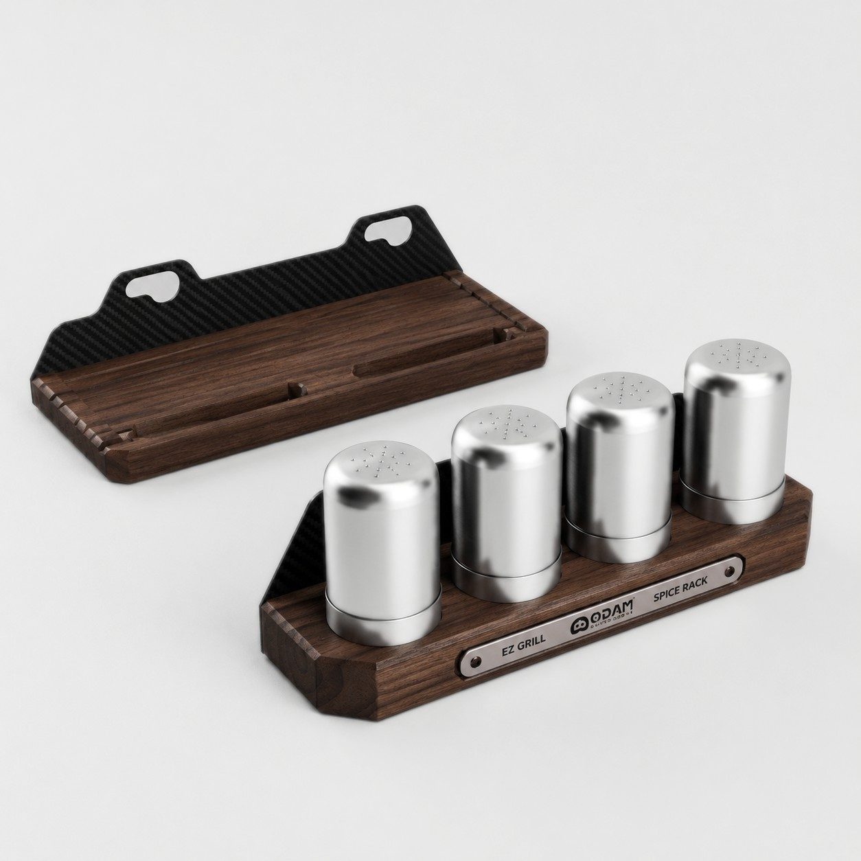 EZ Grill Extension Spice Holder & Side Plate